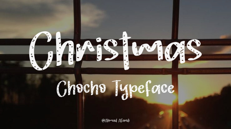 Christmas Chocho Font