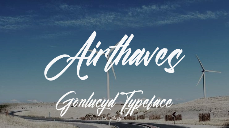 Airthaves Gonlucyd Font