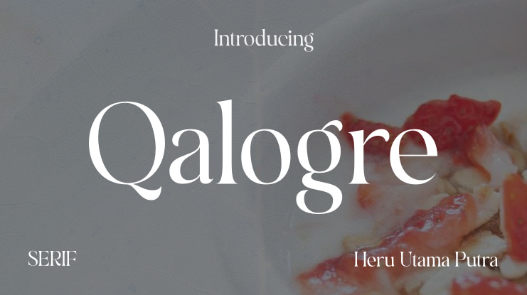 Qalogre Font