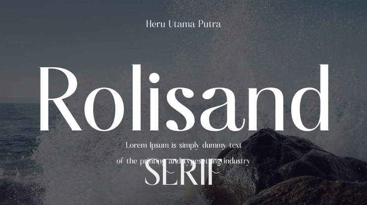Rolisand Font