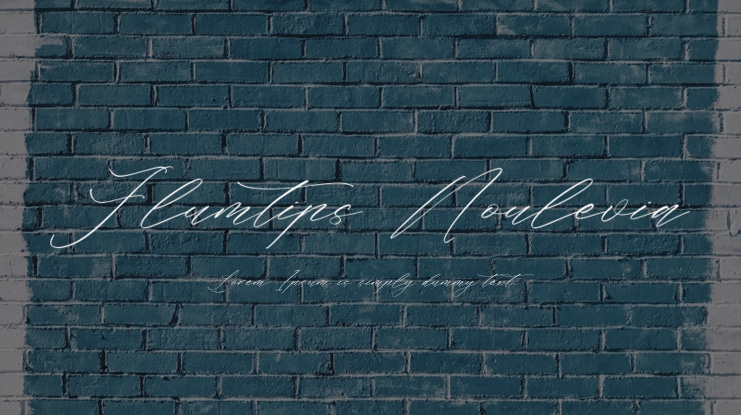 Flumtips Noulevia Font