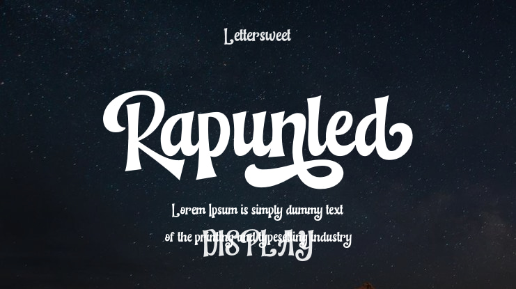Rapunled Font