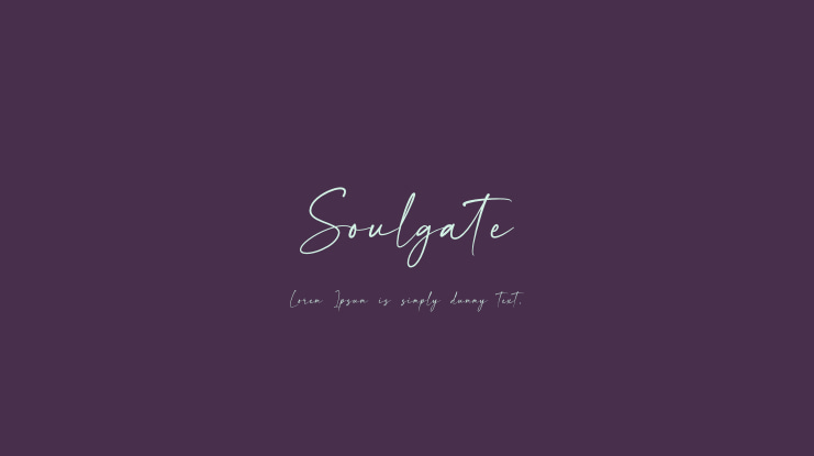 Soulgate Font