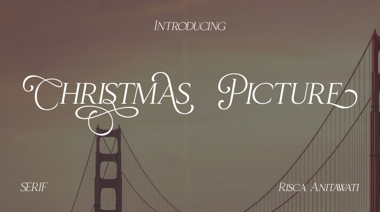 Christmas Picture Font
