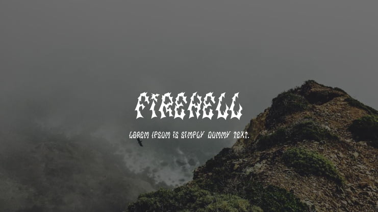 Firehell Font