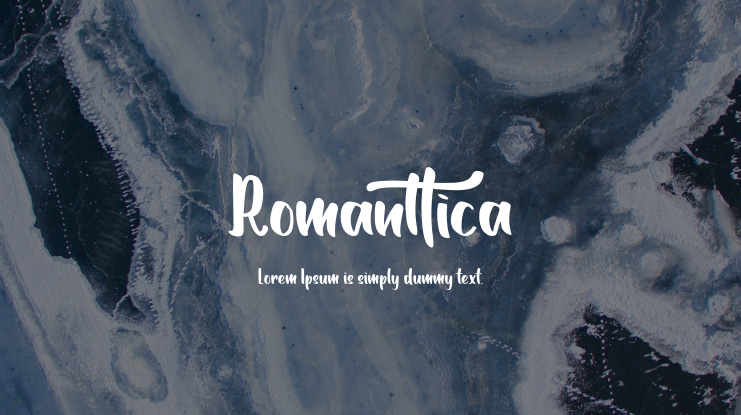 Romanttica Font