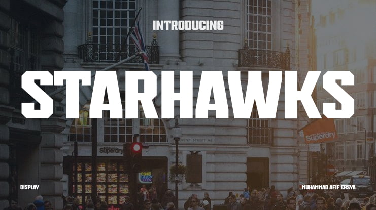 Starhawks Font
