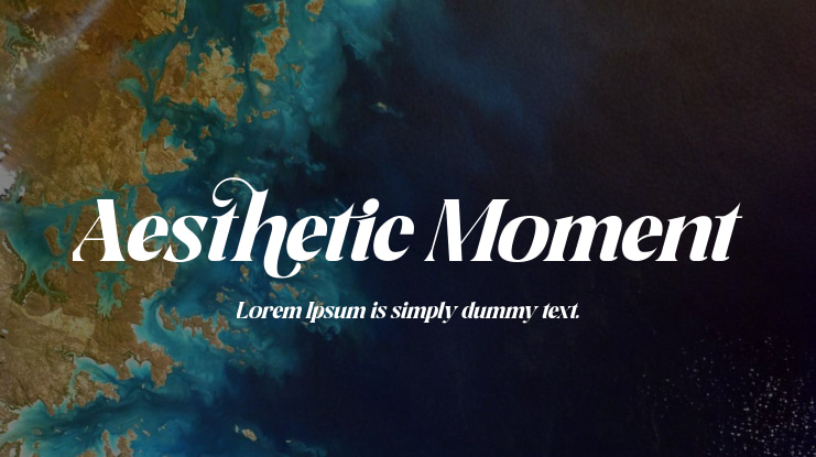 Aesthetic Moment Font