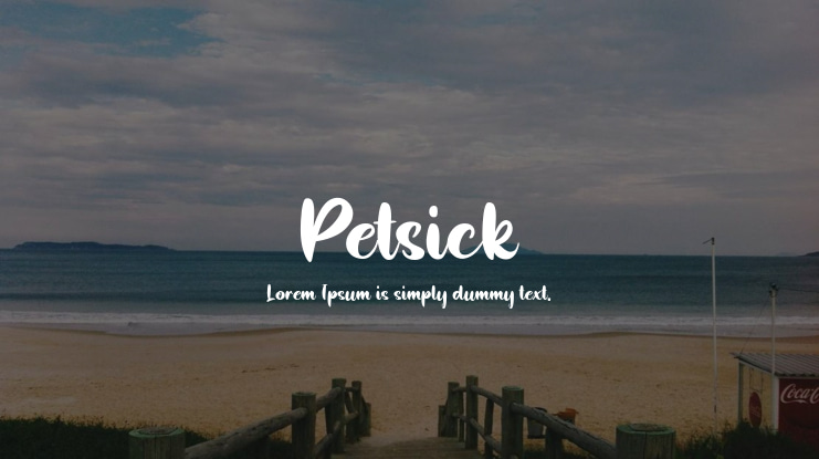Petsick Font