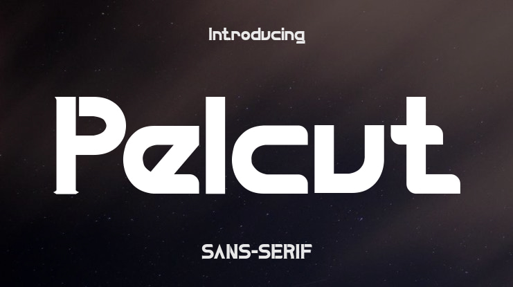 Pelcut Font