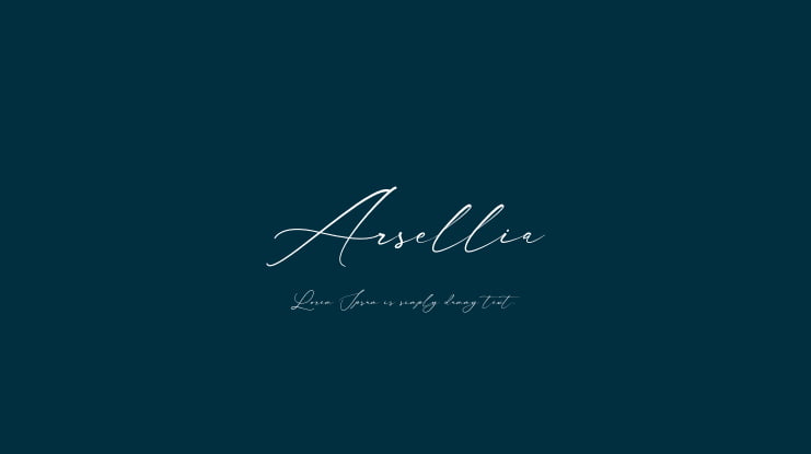 Arsellia Font