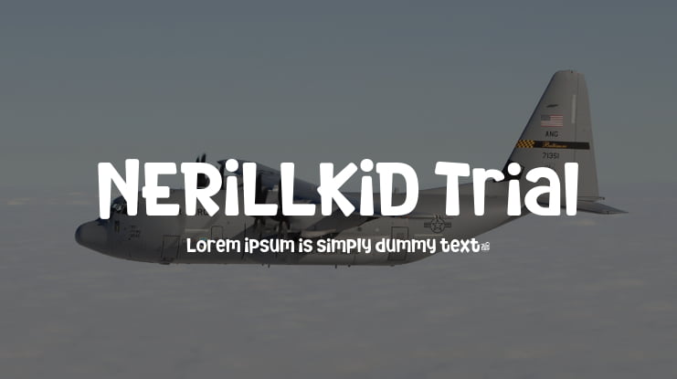 NERILLKID Trial Font