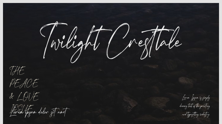 Twilight Cresttale Font