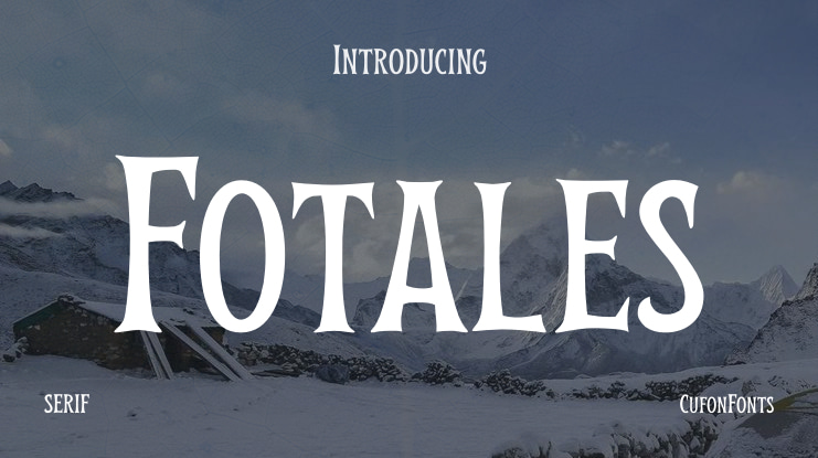 Fotales Font
