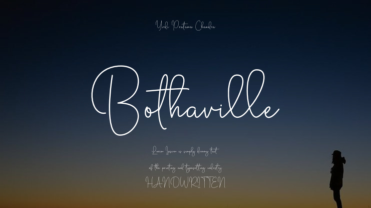 Bothaville Font