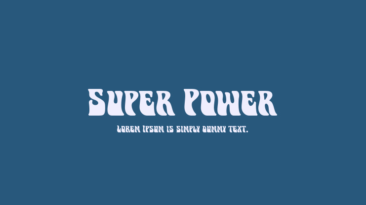Super Power Font