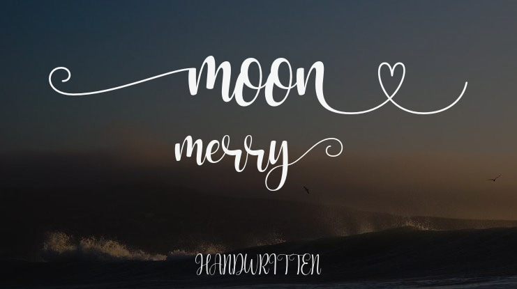 Moon Merry Font