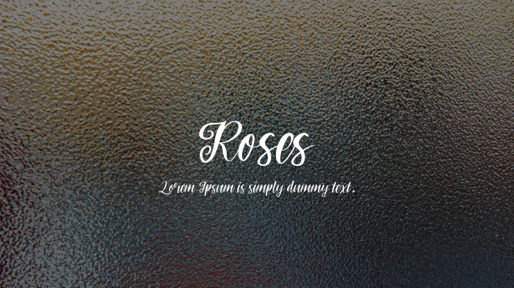 Roses Font