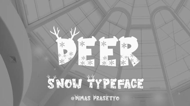 Deer Snow Font