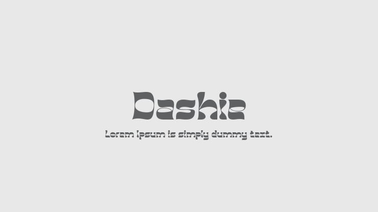 Dashie Font