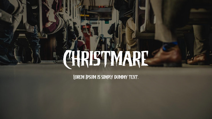 Christmare Font