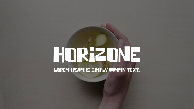 Horizone Font Family