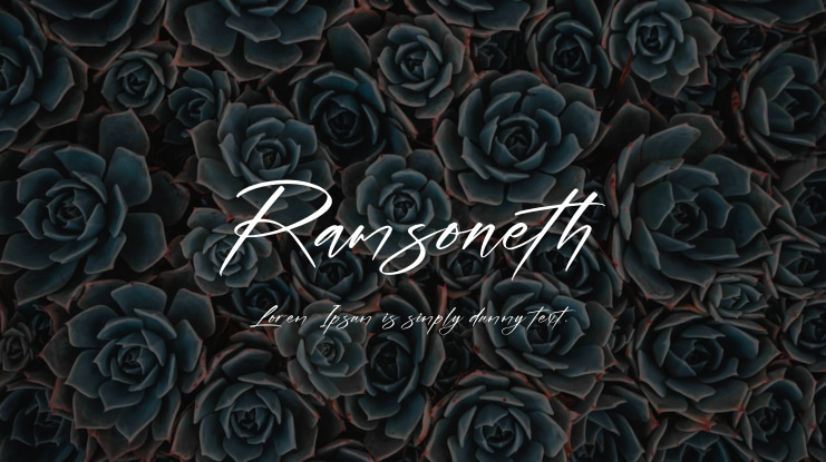 Ramsoneth Font