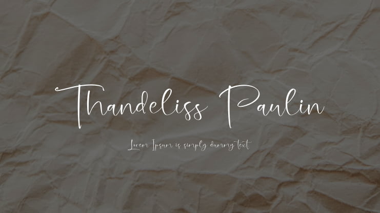 Thandeliss Paulin Font