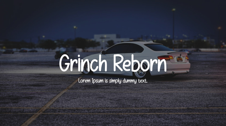 Grinch Reborn Font