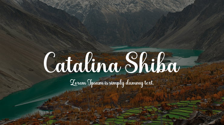 Catalina Shiba Font