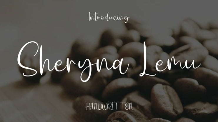 Sheryna Lemu Font