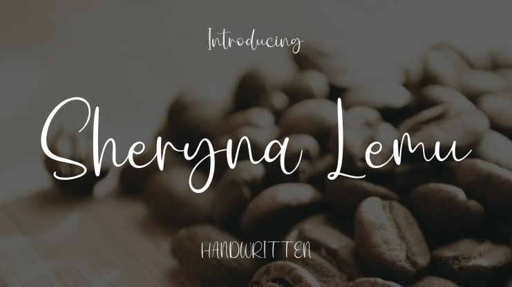 Sheryna Lemu Font