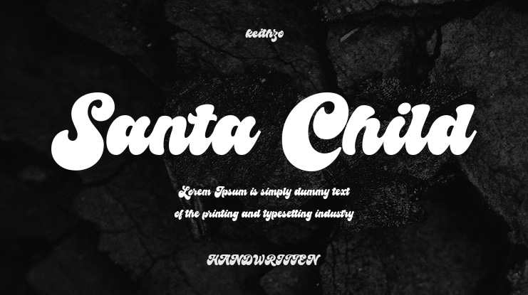 Santa Child Font