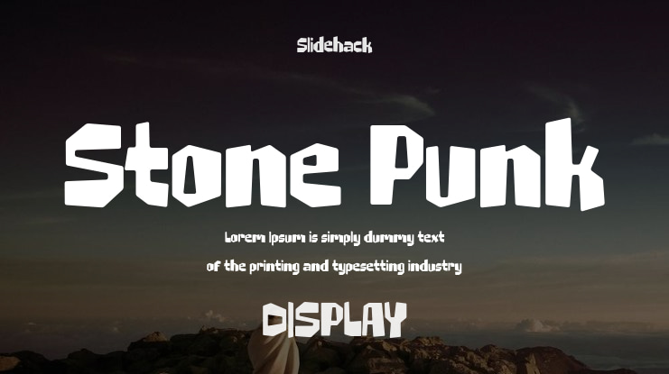 Stone Punk Font