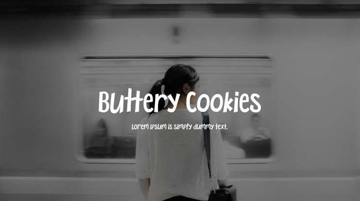 Buttery Cookies Font