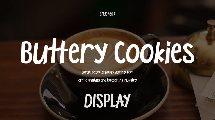 Buttery Cookies Font