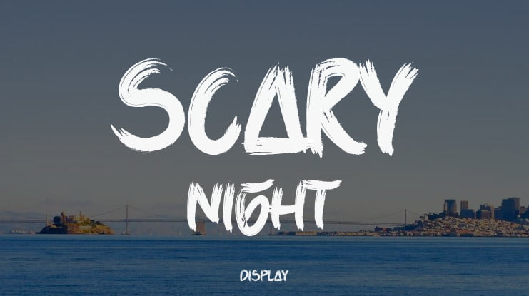 Scary Night Font