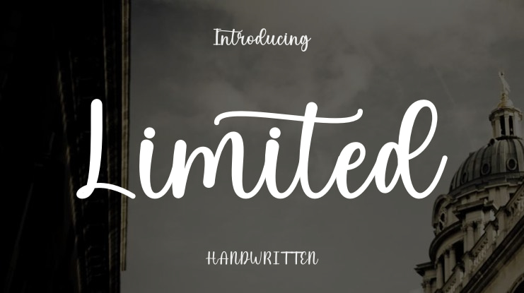 Limited Font