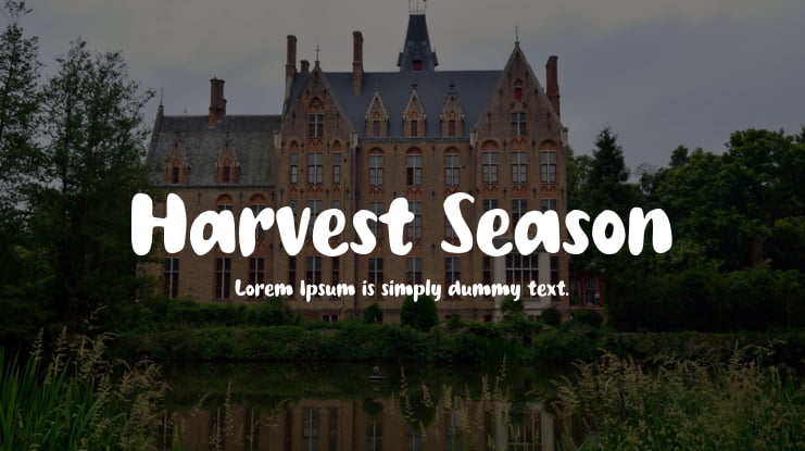 Harvest Season Font