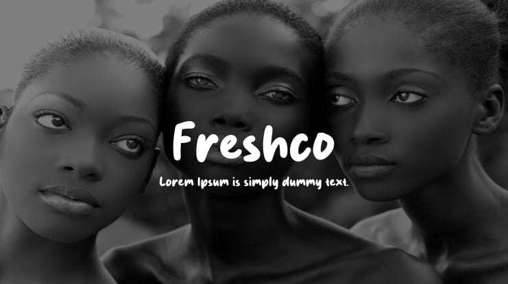Freshco Font