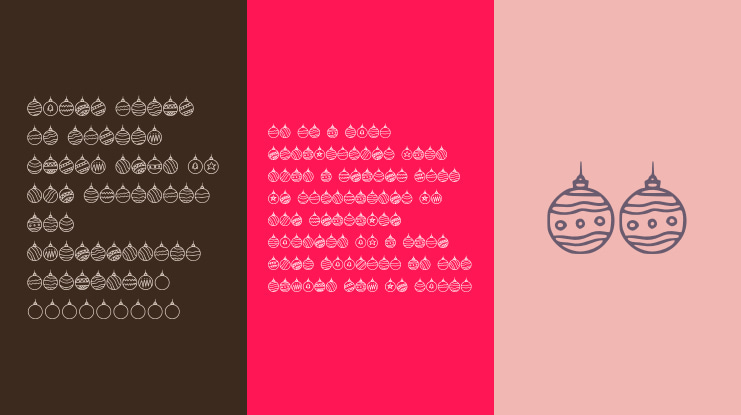 Decorative Lights Font