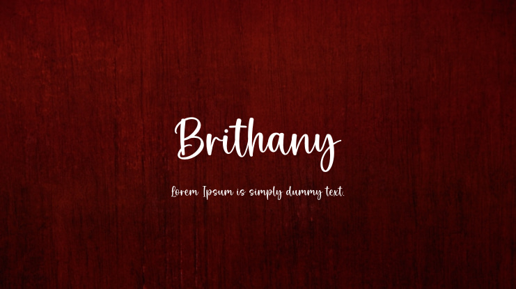 Brithany Font