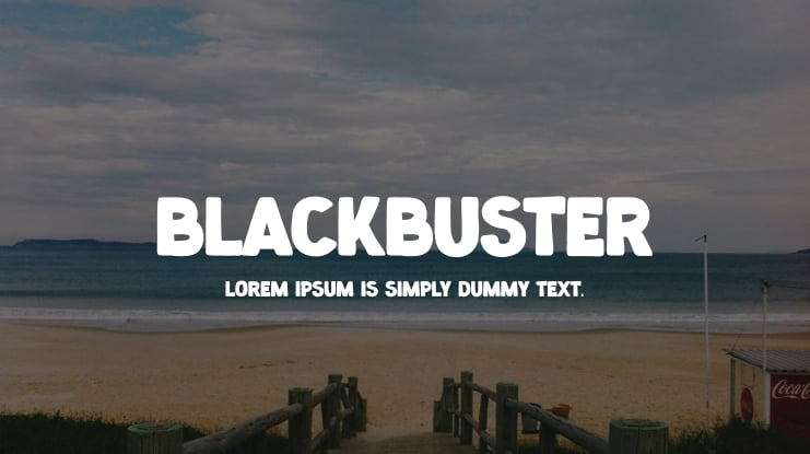 blackbuster Font