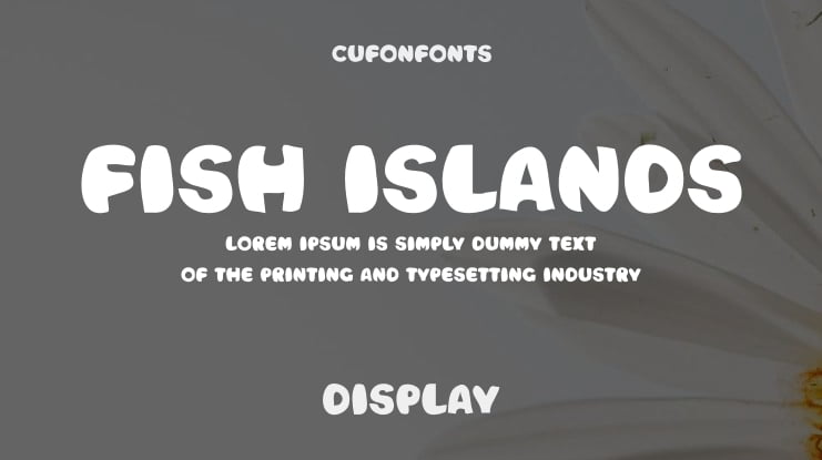 Fish Islands Font