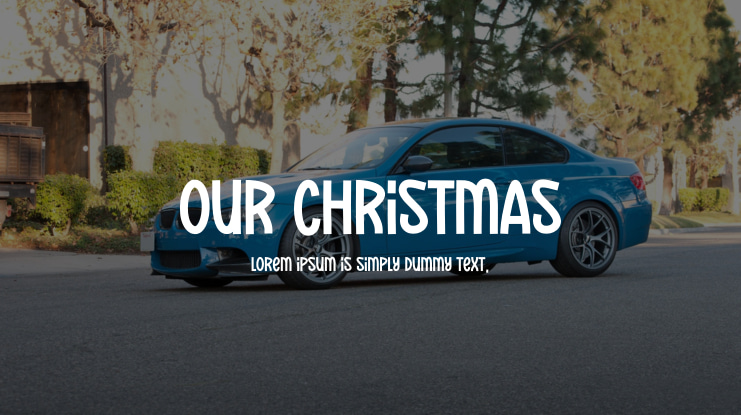 Our Christmas Font
