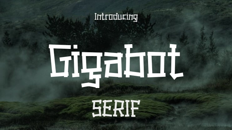 Gigabot Font