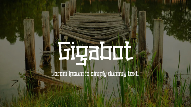 Gigabot Font