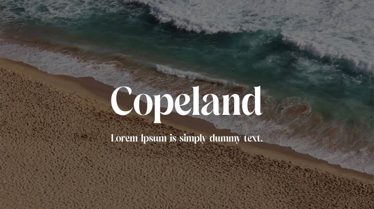 Copeland Font