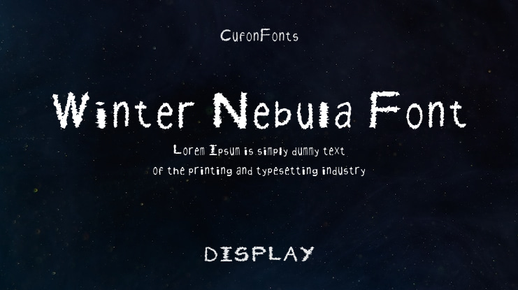 Winter Nebula Font