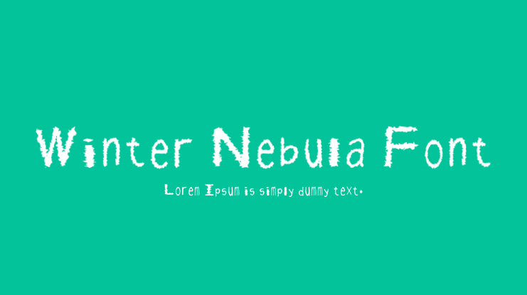 Winter Nebula Font